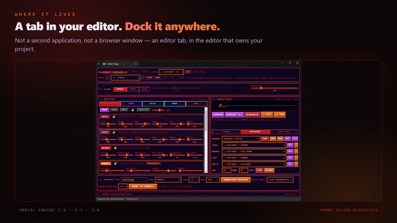 It is an editor tab, in the editor that owns your project.